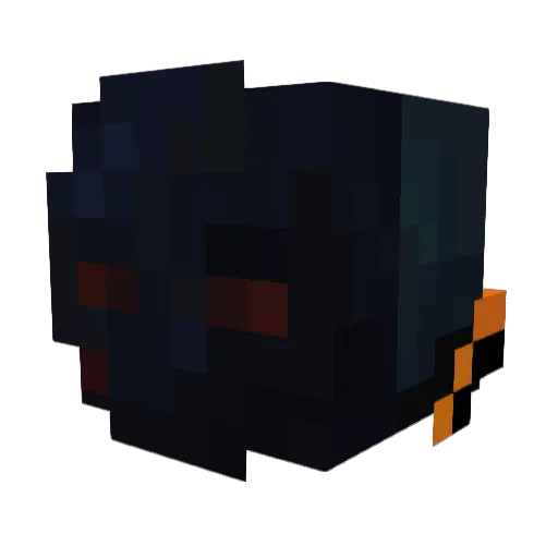 Logdrasil Minecraft avatar head, 3D render