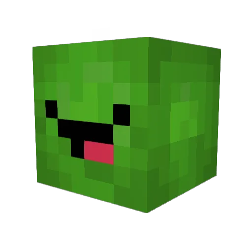 Logganworks Minecraft avatar head, 3D render