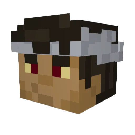 Minecraft-Avatar von Loghtan: Kopf als 3D-Render