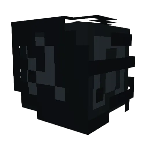 Logi_2012 Minecraft avatar head, 3D render