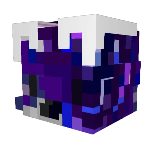 Logic651 Minecraft avatar head, 3D render