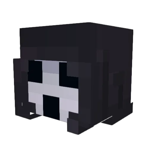 LogicDotExe Minecraft avatar head, 3D render