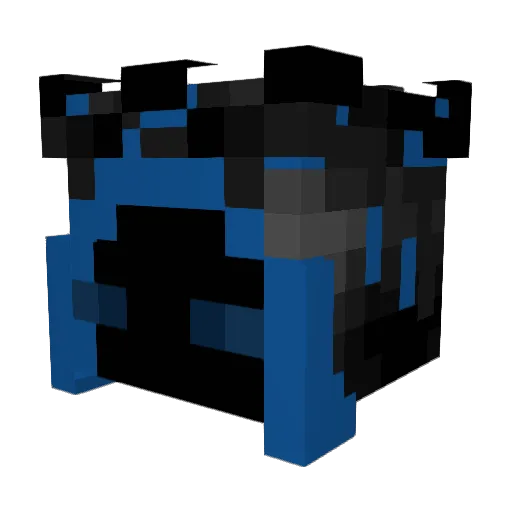 LogicMaZe Minecraft avatar head, 3D render
