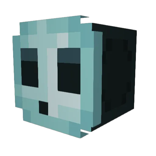 LogicWarr Minecraft avatar head, 3D render