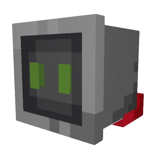 LogicalStudios Minecraft avatar head, 3D render