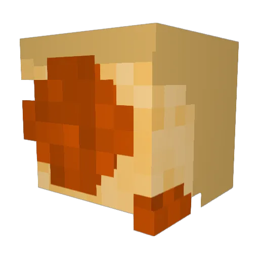 LogieBear16 Minecraft avatar head, 3D render