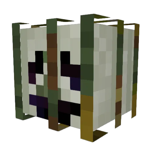 LogieZ Minecraft avatar head, 3D render