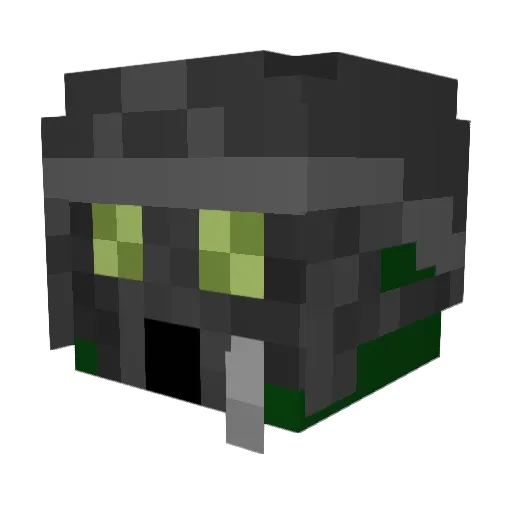 LoginToSignOut Minecraft avatar head, 3D render