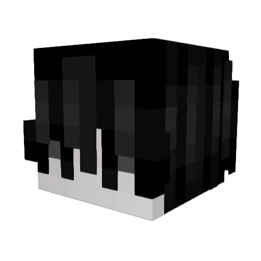 Lohinius Minecraft avatar head, 3D render