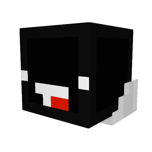 Loisnake_ Minecraft avatar head, 3D render