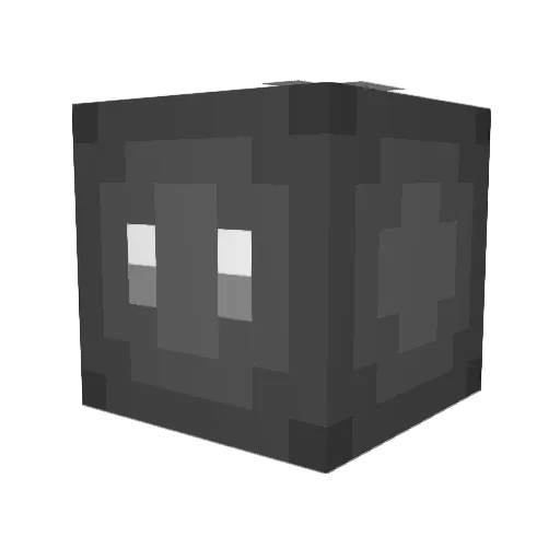 LokJab Minecraft avatar head, 3D render
