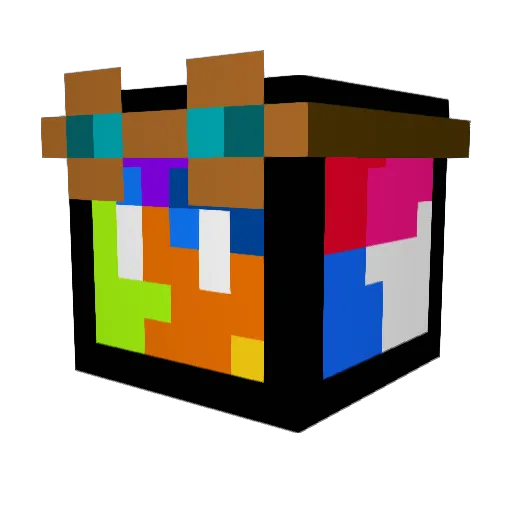 LokazeroV2 Minecraft avatar head, 3D render