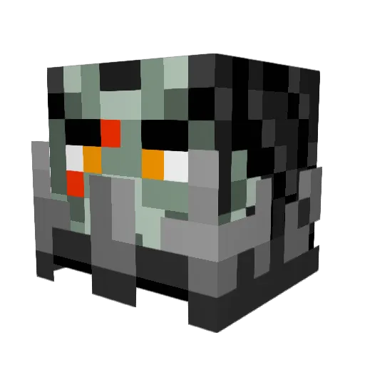Loke10000 Minecraft avatar head, 3D render