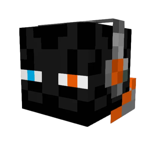 Loke_Darell Minecraft avatar head, 3D render