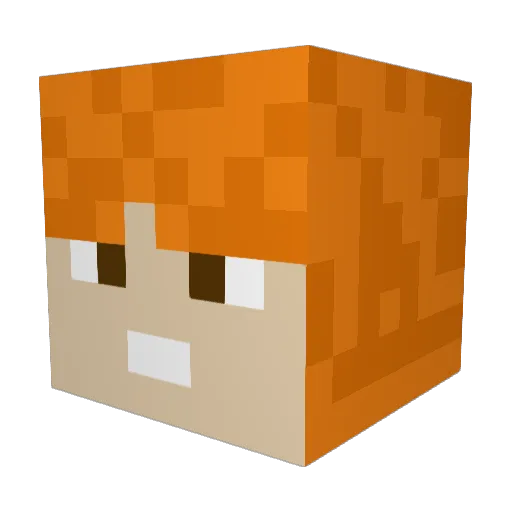 LokiDragoner06 Minecraft avatar head, 3D render