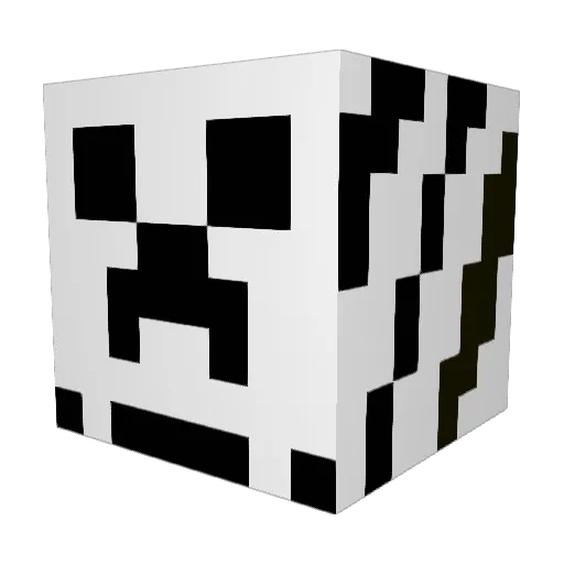 LokiSupreme Minecraft avatar head, 3D render