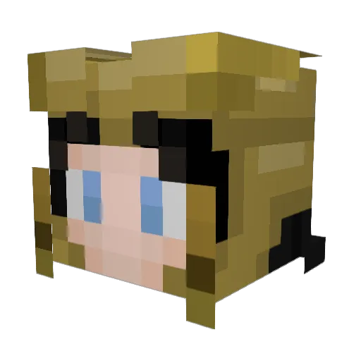 Loki_thats_me Minecraft avatar head, 3D render