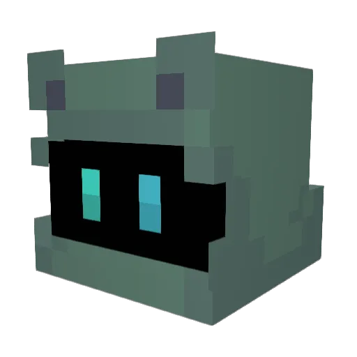 LokoSMoon Minecraft avatar head, 3D render