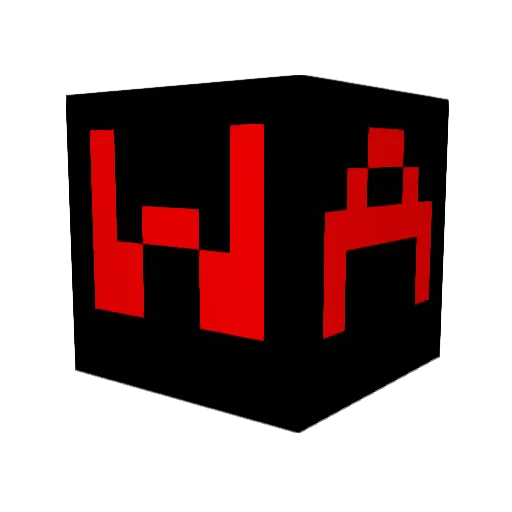 Lokterreur Minecraft avatar head, 3D render