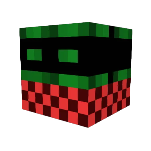 LolekDerEchte Minecraft avatar head, 3D render