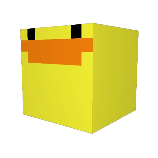 Lolgamer644 Minecraft avatar head, 3D render