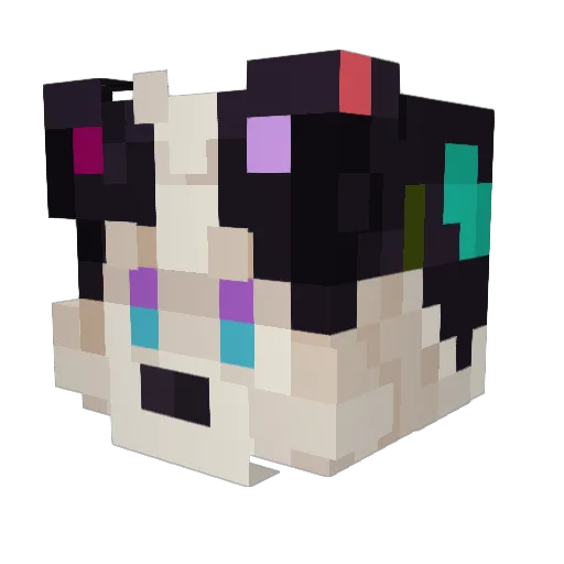 LolipopNathan Minecraft avatar head, 3D render
