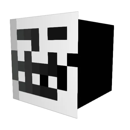 Lolname190 Minecraft avatar head, 3D render