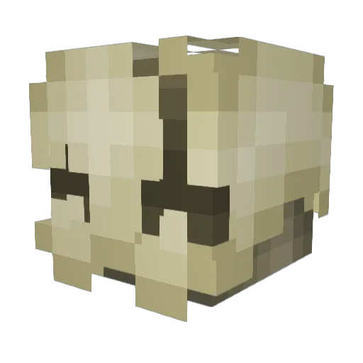 LoloLuigi64 Minecraft avatar head, 3D render