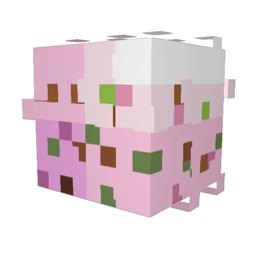 Lololoshka_993 Minecraft avatar head, 3D render