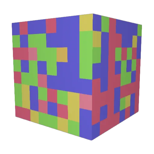 Lolox3000 Minecraft avatar head, 3D render