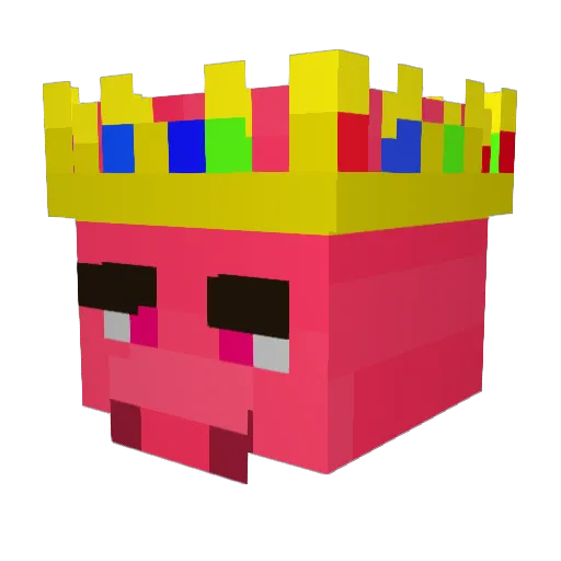 Lolpantz69 Minecraft avatar head, 3D render