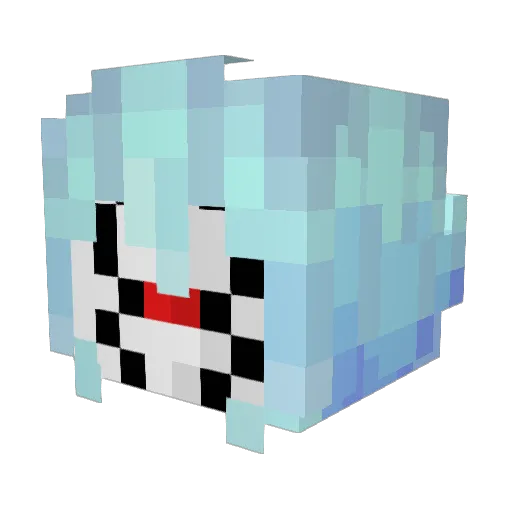 Loltroll99_ Minecraft avatar head, 3D render