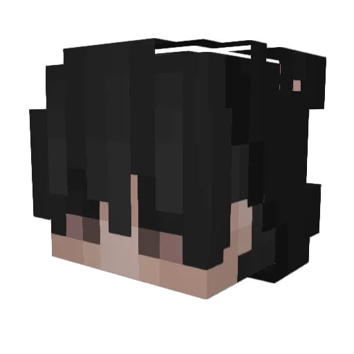 LoltrollHD Minecraft avatar head, 3D render