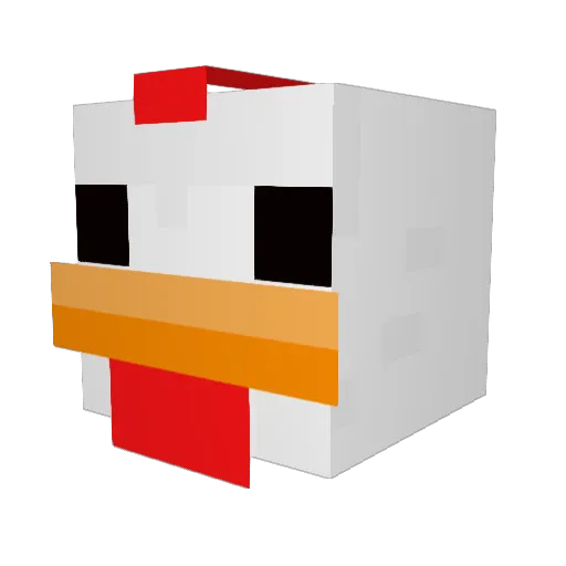 Lolzjosh Minecraft avatar head, 3D render