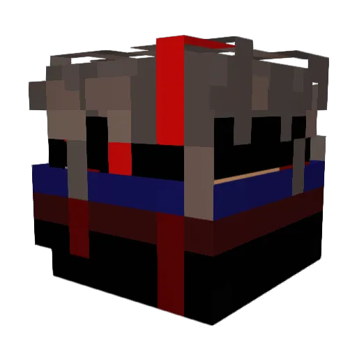 Lomax_ Minecraft avatar head, 3D render