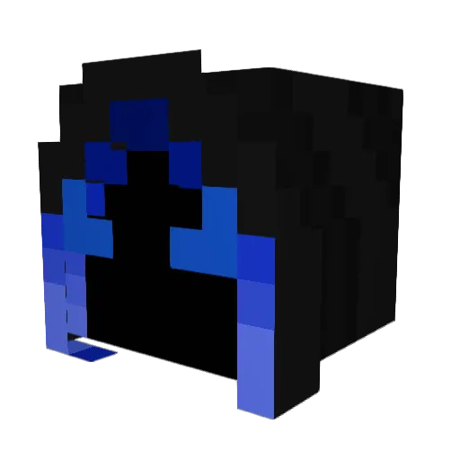 Lomensky97 Minecraft avatar head, 3D render