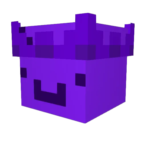 Lonauk Minecraft avatar head, 3D render