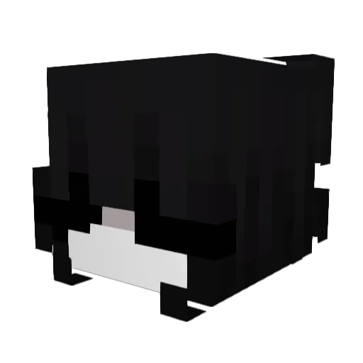 Lonaz_ Minecraft avatar head, 3D render