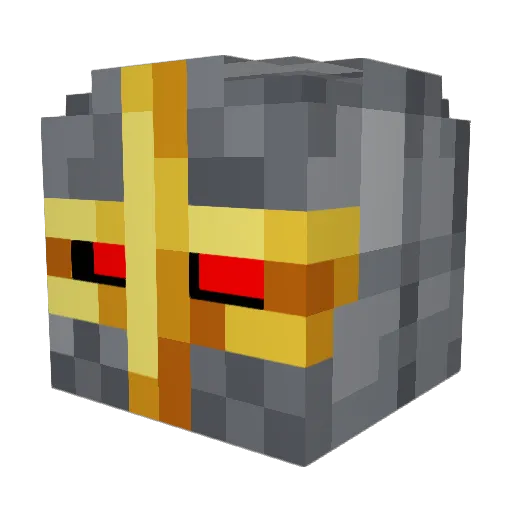 Londark2306 Minecraft avatar head, 3D render