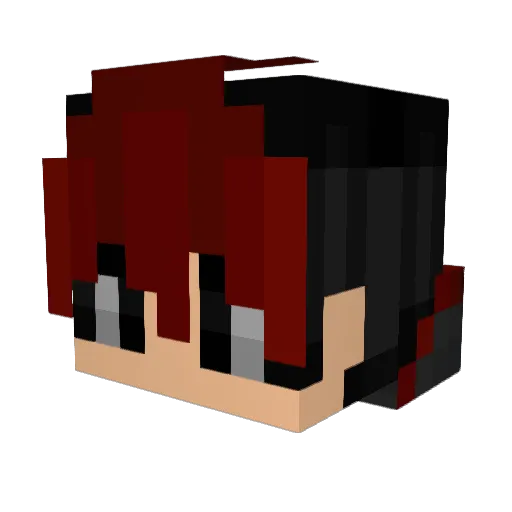 Londiniun Minecraft avatar head, 3D render