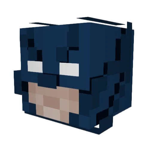 LondonFog99 Minecraft avatar head, 3D render