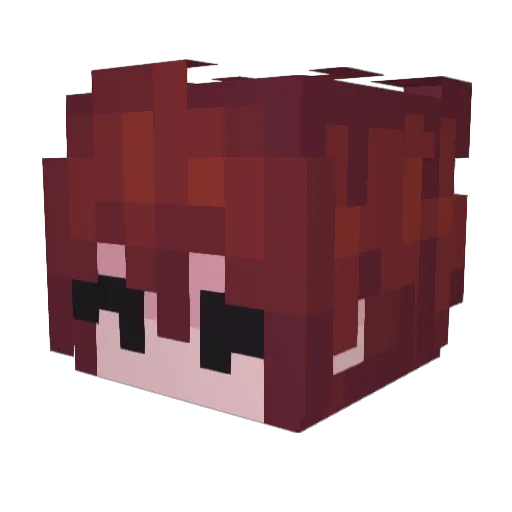 Londonian7 Minecraft avatar head, 3D render