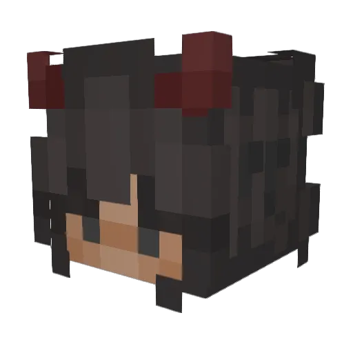 Londraluvsyou Minecraft avatar head, 3D render