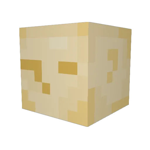 LoneTachanka Minecraft avatar head, 3D render