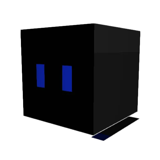 Lone_Eagle Minecraft avatar head, 3D render