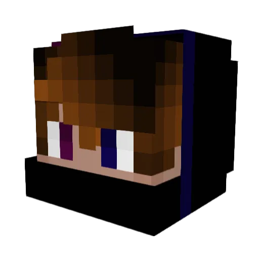 LonelyGod420 Minecraft avatar head, 3D render
