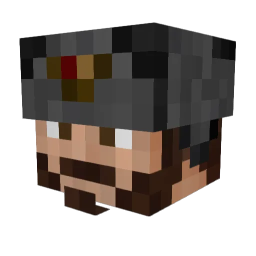 Lonely_Slave Minecraft avatar head, 3D render