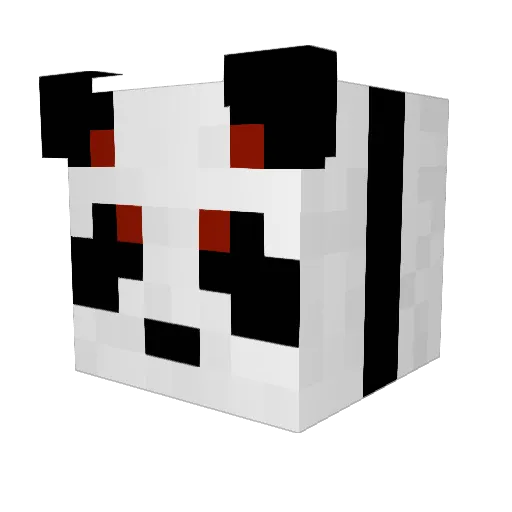 Lonely_T0X1C Minecraft avatar head, 3D render
