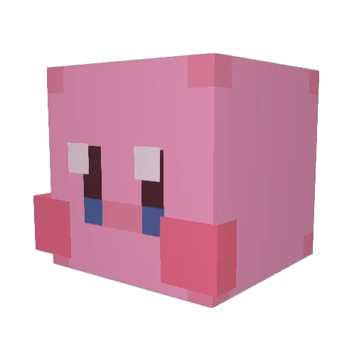 LonesomeGnat065 Minecraft avatar head, 3D render