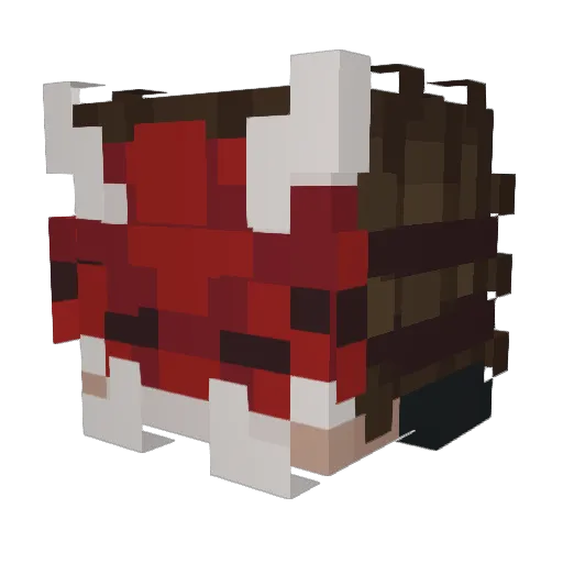 LongBoiLachlan Minecraft avatar head, 3D render